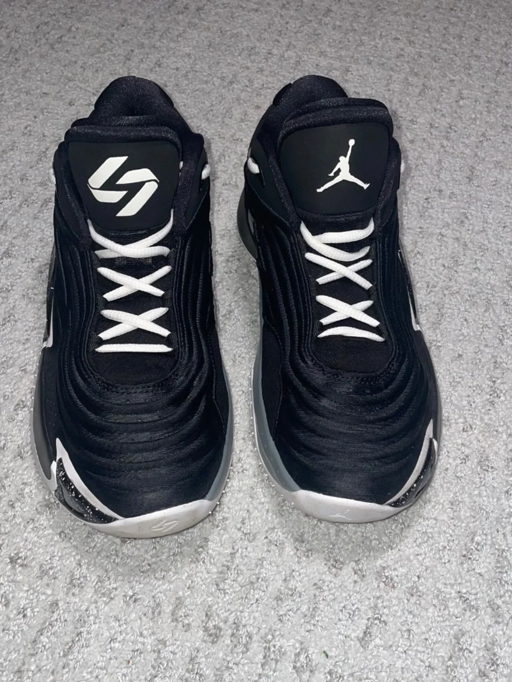 Jordan Luka 3 GS “Speedway” (FQ8185-001) Black Smoke Grey White Size 7Y